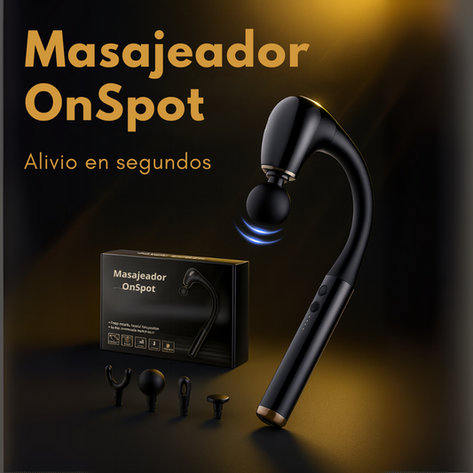 Masajeador OnSpot: Tu sesión premium sin salir de casa
