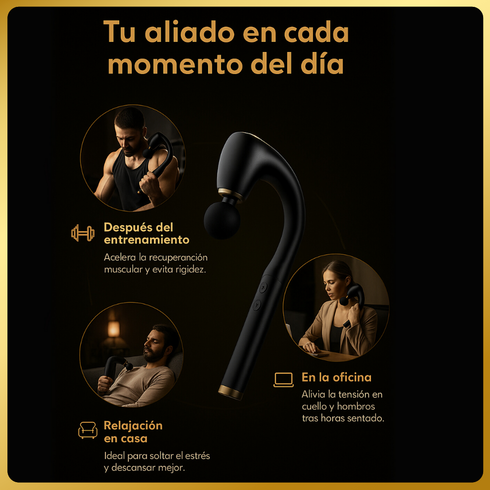 Masajeador OnSpot: Tu sesión premium sin salir de casa